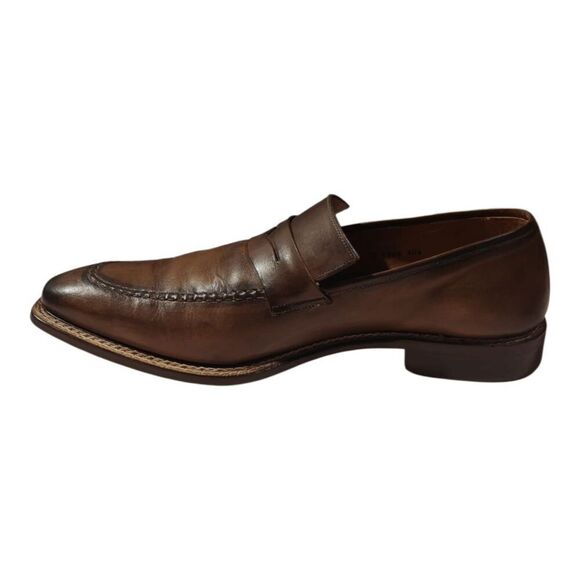 MEZLAN Toulon Brown Leather Loafer Size 11M main image 7